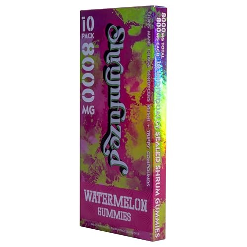 Shrumfuzed Mushroom Gummies - Watermelon