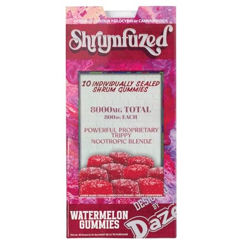 Shrumfuzed Mushroom Gummies - Watermelon