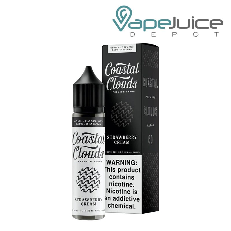 Coastal Clouds Premium Vapor - 6MG/ML - Strawberry Cream