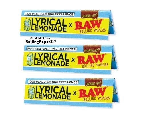 Raw Lyrical Lemonade King Size Wide Organic Hemp