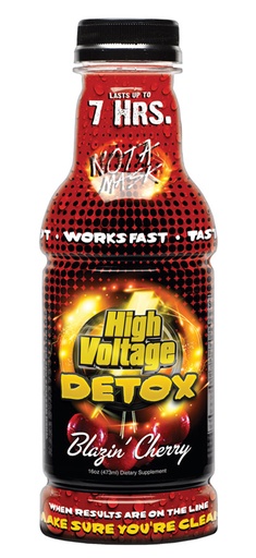 High Voltage Detox 16oz - Blazin Cherry